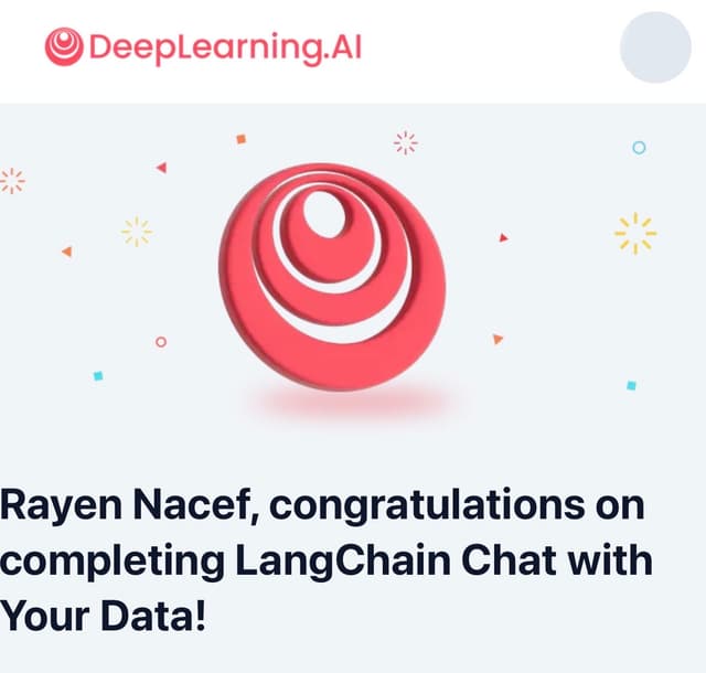 Langchain Chat with your Data Course - DeepLearning.ai & Coursera